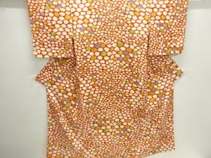 抽象模様小紋着物